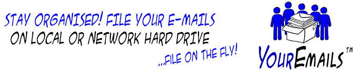 Stay organised! File emails with YourEmails
