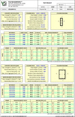 R.C. Element Design Spreadsheet Package to BS 8110-1: 1997