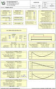 Timber beam/joist design spreadsheet to Eurocode 5