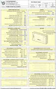 Timber frame wall design spreadsheet to BS 5268-2 2002 and BS 5269-6.1 1996. Includes racking resistance calculations,