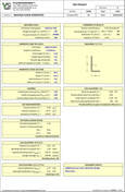 Windpost Design Spreadsheet to BS 5950