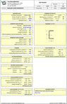 windpost design spreadsheet to BS 5950